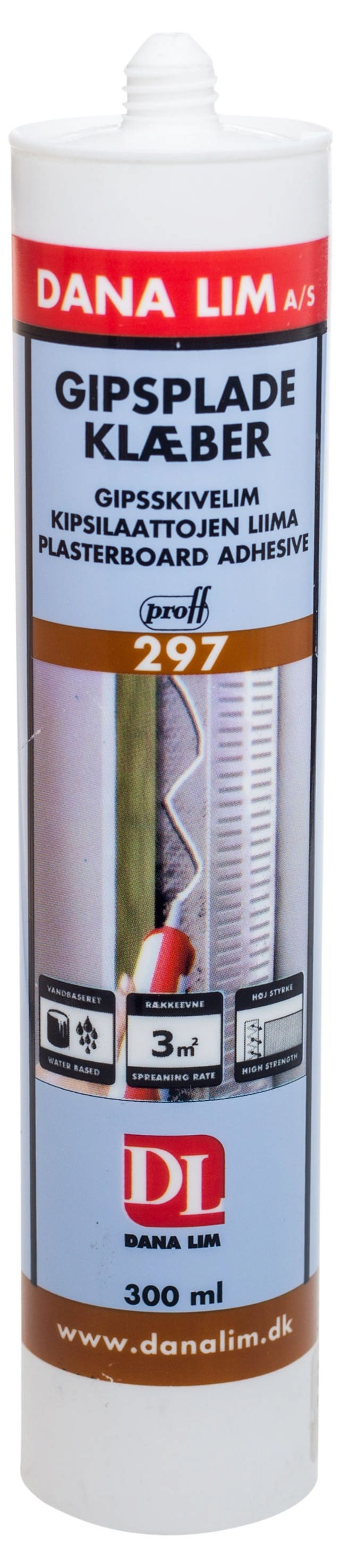 Dana Plasterboard Adhesive 297 300 ml