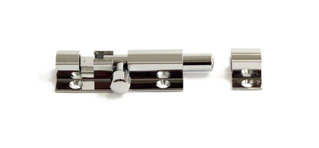 SHUTTER LATCH 50MM CHROME 