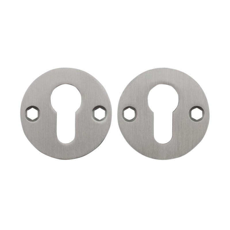 Cylinder ring drop cylinder 2x Ø50 2mm solid in stainless 304 steel, C/C38