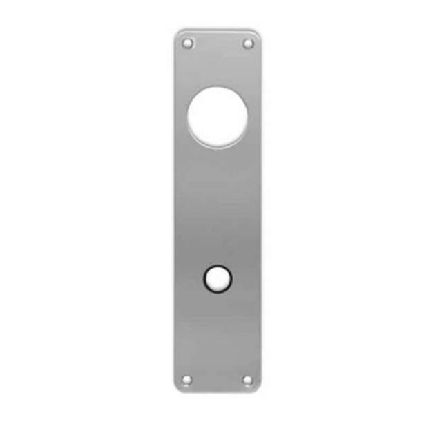 Lockit long plate 1208 polished stainless (w/sleeve)