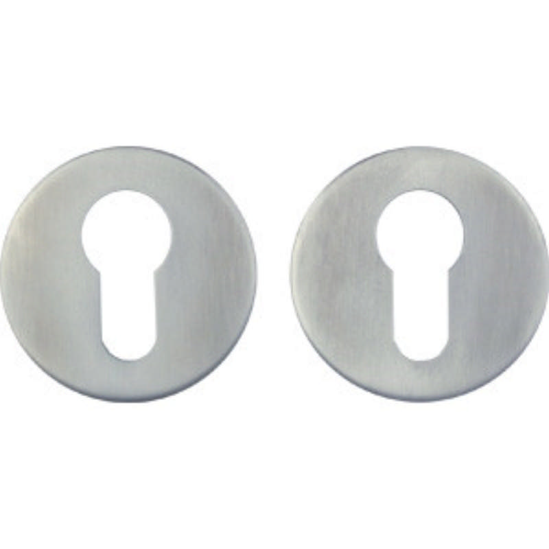 Lockit cylinder rosettes 1146 w/clips (drop/drop)cc-38