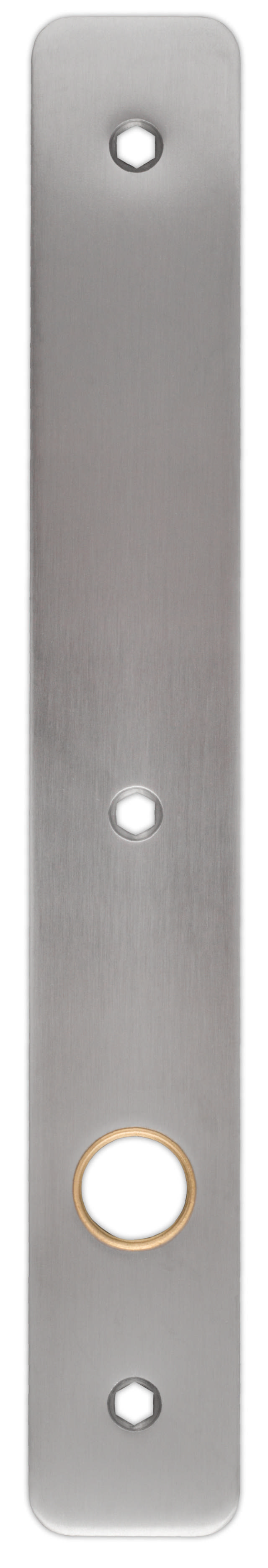 Lockit long plate narrow profile, blind, for grips only