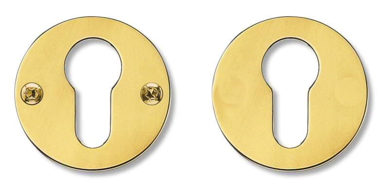 Randi cylinder rosette P315692E solid CC38, mes.