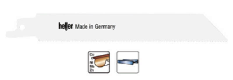 Heller bayonet saw blade 130mm metal, pk. a 5 pcs. S922BF