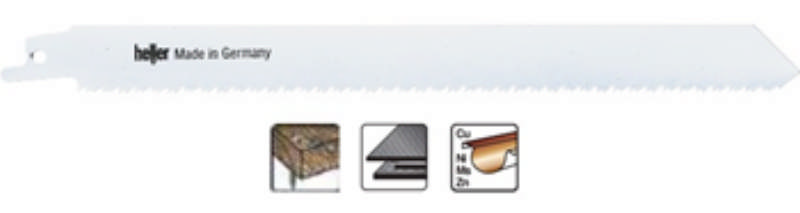 Heller bayonet saw blade 205mm demolition/universal, pk. a 5 pcs.