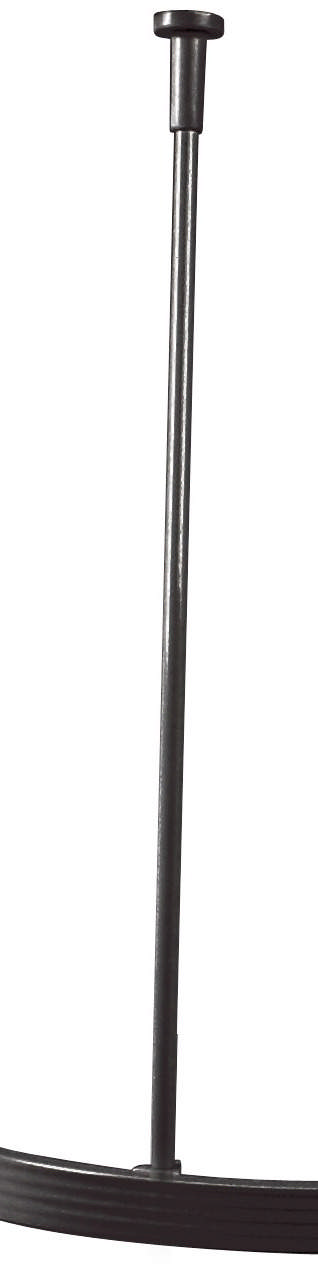 MOUNTING ROD 100 CM BLACK