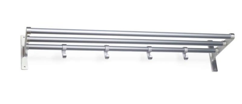 HAT RACK ELEGANT ALU/ALU 1000MM