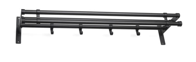 HAT RACK ELEGANT PLUS BLACK/BLACK