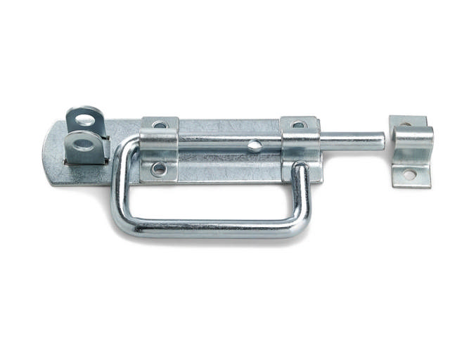 SHUTTER BOLTS WITH HANDLE ELECTRO-GALVANIZED. 