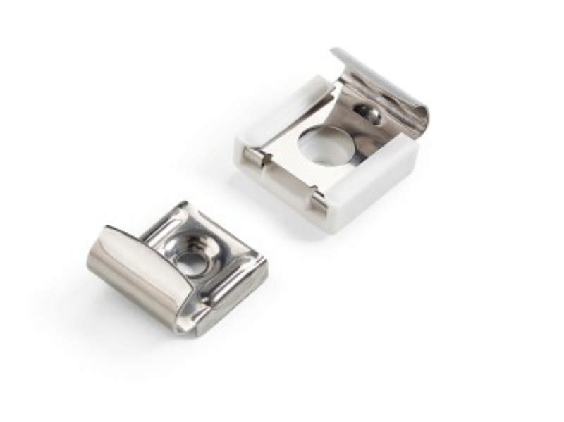 MIRROR CLAMP 300 STAINLESS 