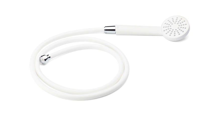 SHOWER SET DAISY 1-SPRAY WHITE 