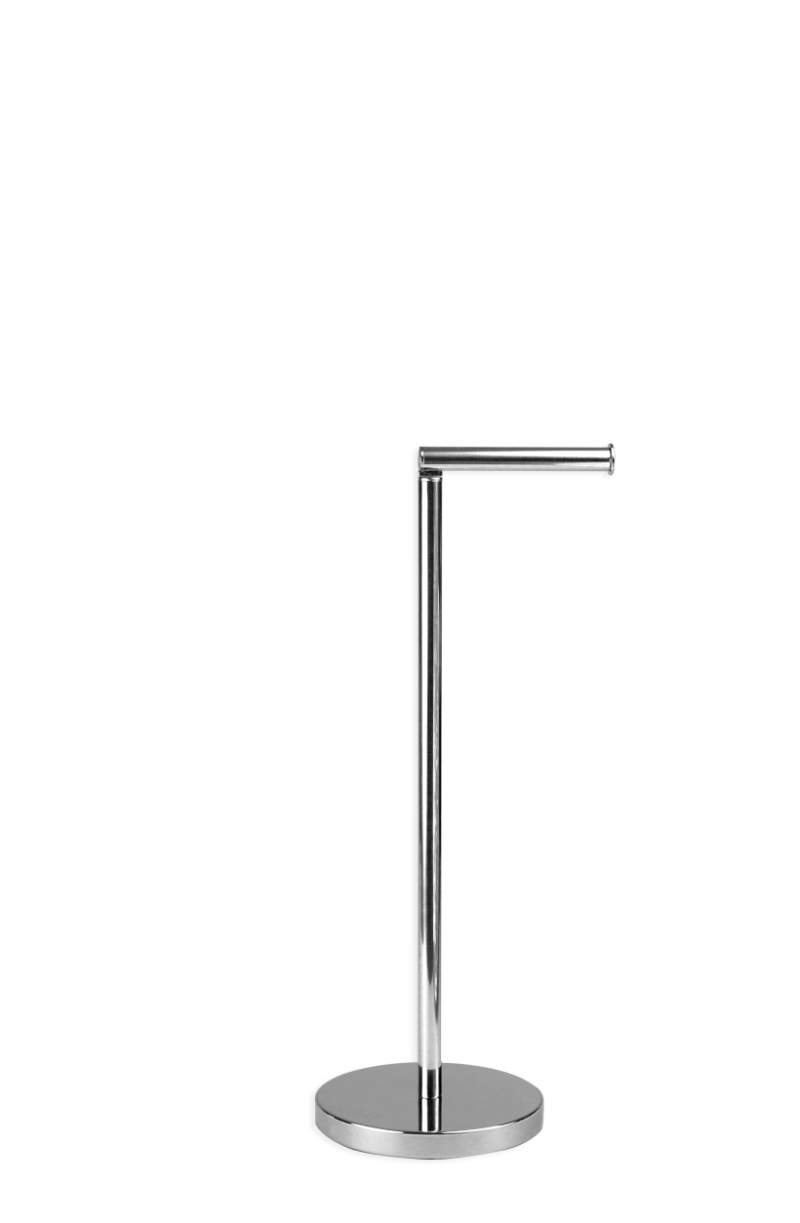 ROLL HOLDER FLOOR STAND VERBENA CHROME