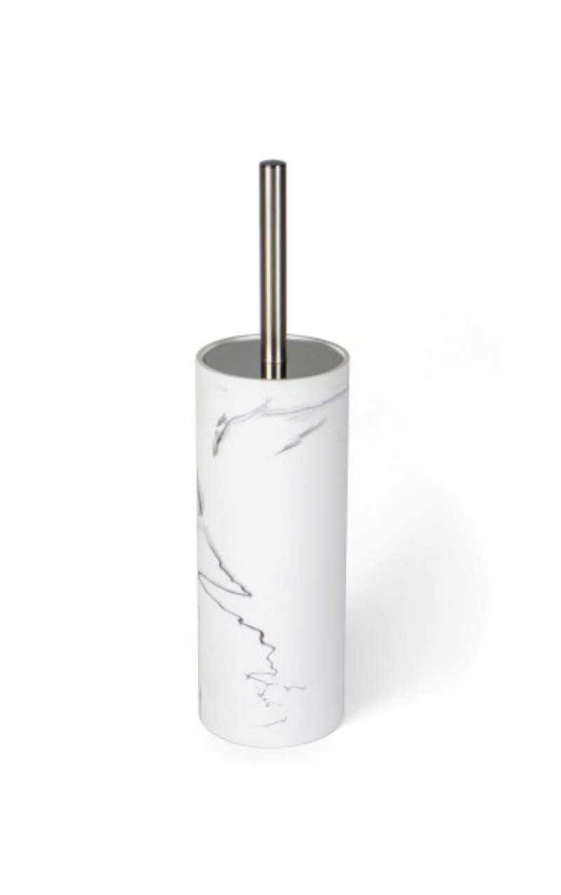 TOILET BRUSH SET MARBLE 