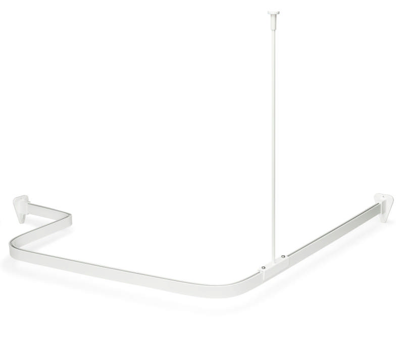 CURTAIN RAIL FLEX 3X1 M WHITE 