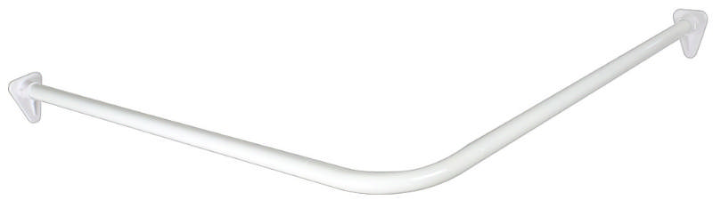 CURTAIN ROD 90X90 WHITE 