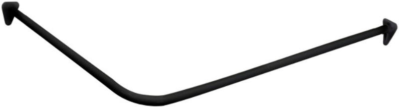 CURTAIN ROD 90X90 BLACK 