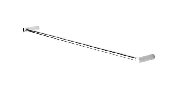 TOWEL RAIL 1368 SINGLE CHROME 