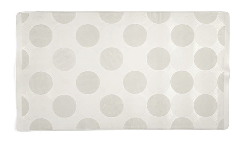GARDENIA BATHTUB MAT WHITE 