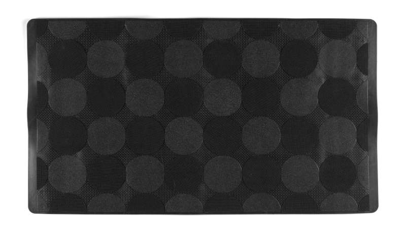 SLID MAT GARDENIA BATHTUB BLACK 