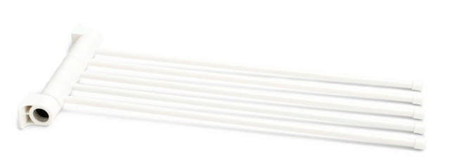 TOWEL HOLDER STAINLESS STEEL OR WHITE, 3 SIZES