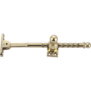 Extension rod 1236 Outward Brass Polished with lacquer 160mm