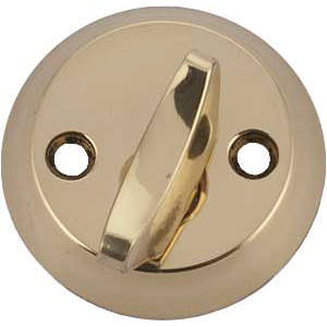 Vridergreb 1477 Messing Poleret med lak 11mm Ø54