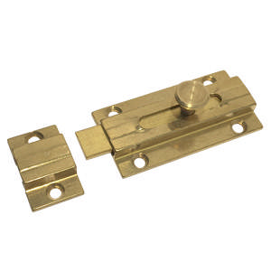 Bolt 53 Flat Brass Polished with lacquer 60x30mm