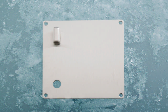 Ruko-Line Square sign, twister, door handle hole at the bottom, Left