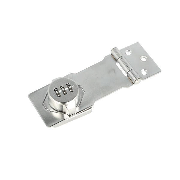 Assault with code lock - Nickel plated - 110x46mm