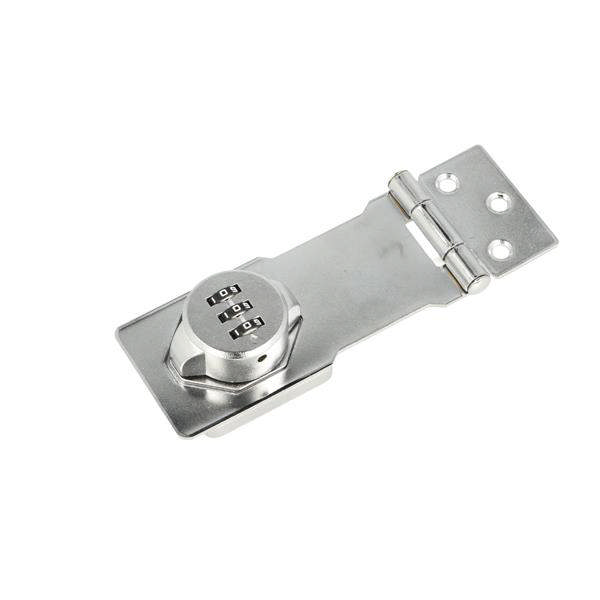 Assault with code lock - Nickel plated - 110x46mm