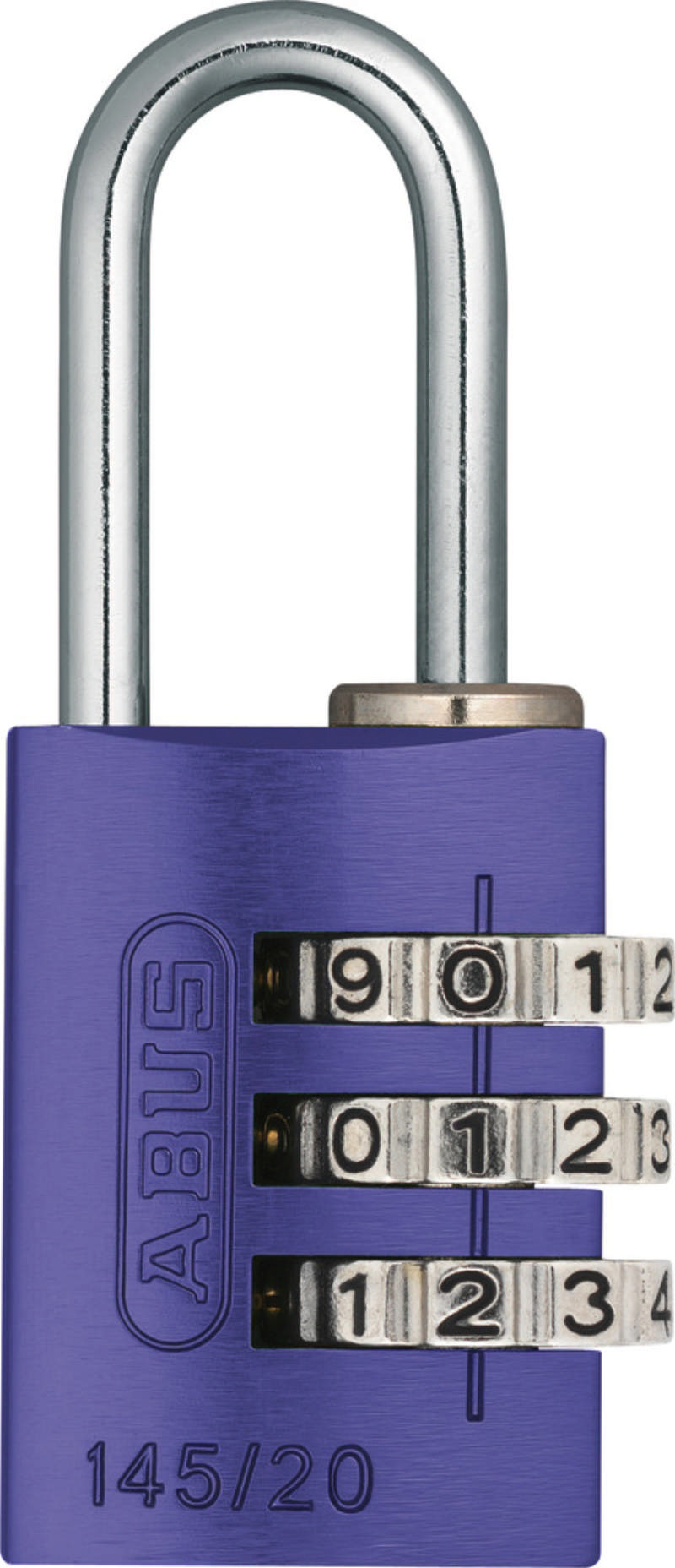 Abus padlock w/code 145/20 Purple 