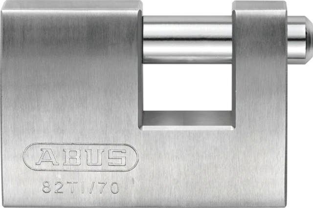 Abus Bolt padlock 82TI/70 single switch. Group 8518