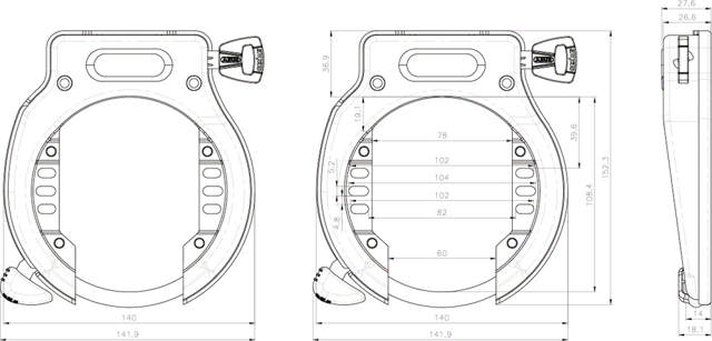 Ring lock 4650SL (VF) 4650SL NR BK OEM