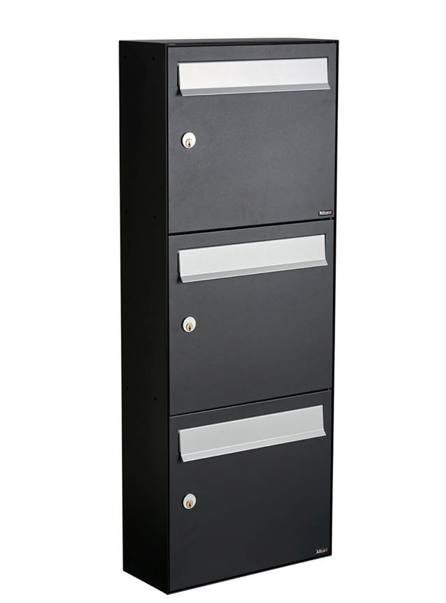 Allux HC4 - without lock 3 module w. gray flap