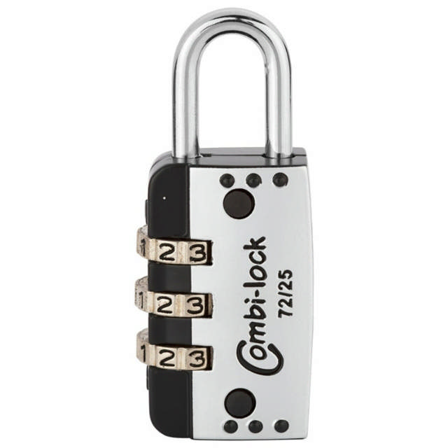 Burg padlock with code Combi 72 25 SB
