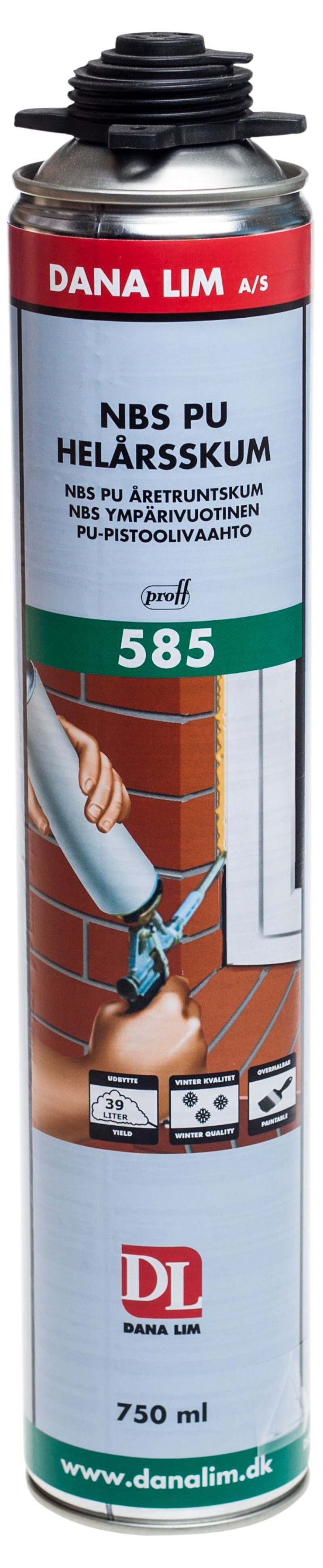 Dana NBS PU All-year foam Prof 585 750 ml