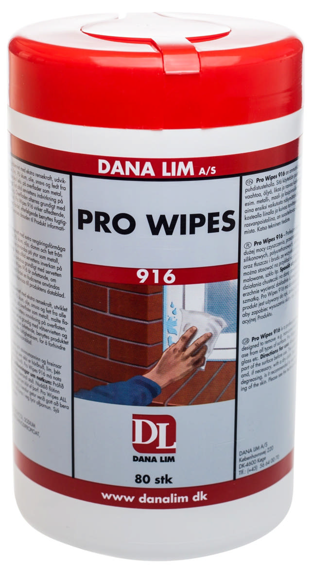 Dana Wipes Pro 916 - 80 pcs