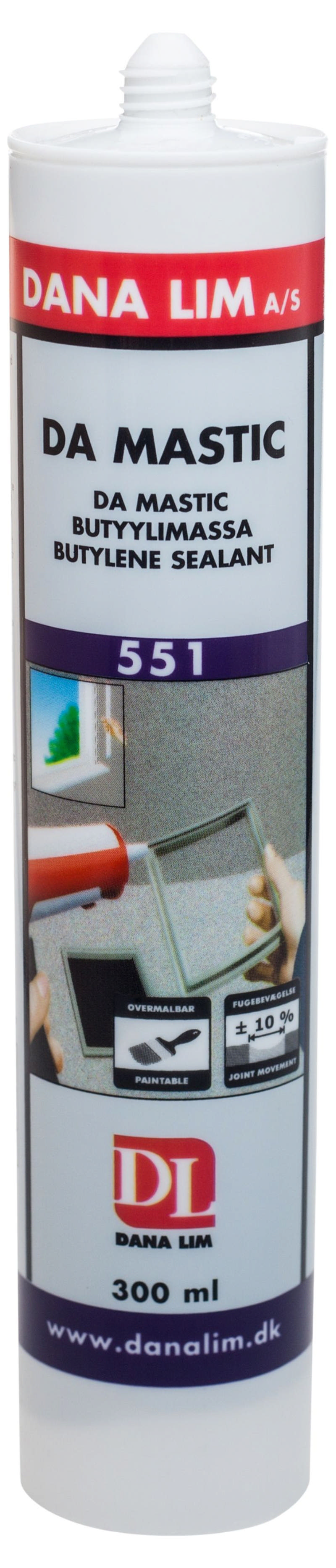 Dana Da Mastic 551 Gray 310 ml