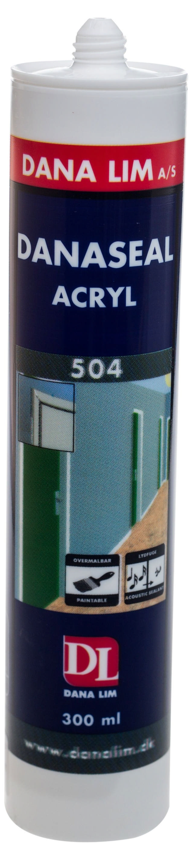 Dana Acrylic Sealant 504 White 300 ml