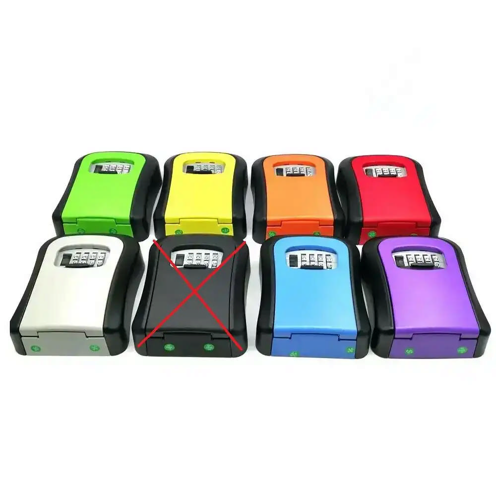 Key box with roll codes Blue