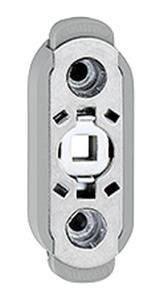 HOPPE KISI 2 lock for U26 F9 steel anodized 180 degrees