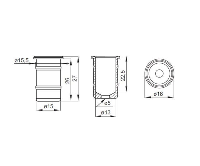 Strong steel bushing/Final sight