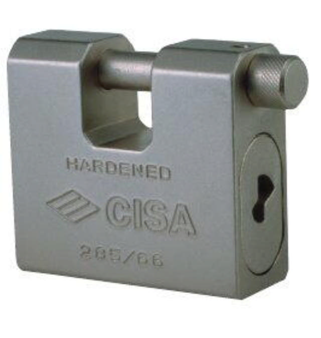 CISA Container lock 75 mm with system