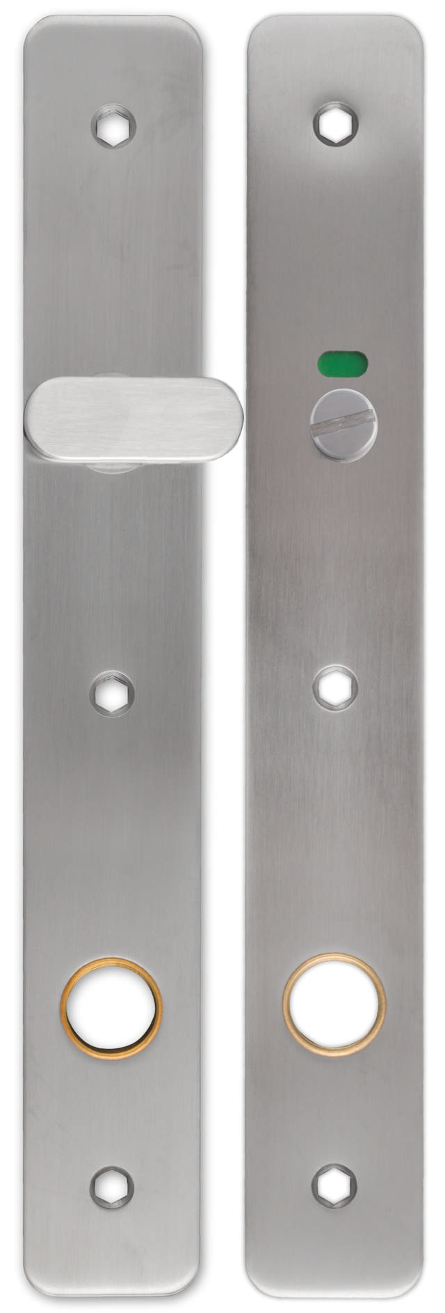 Long sign narrow profile for disabled toilet staff Assa C/C105