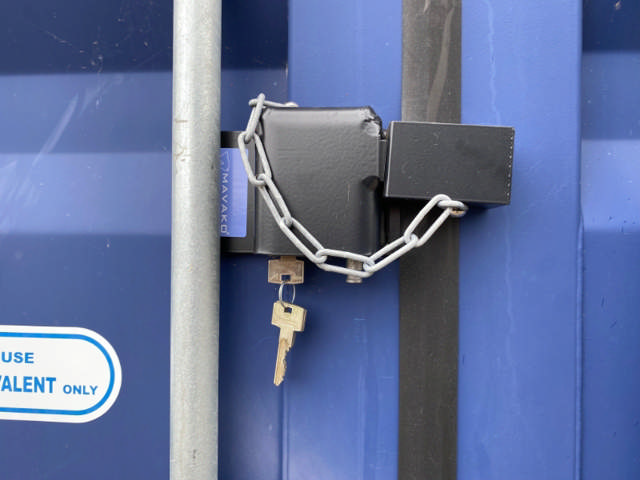 Mavako containerlås Flexlock 1500 Uden cylinder