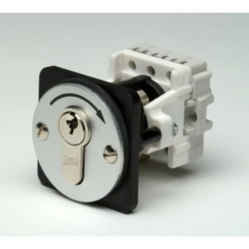 Geba key switch front mounted, 1 pulse