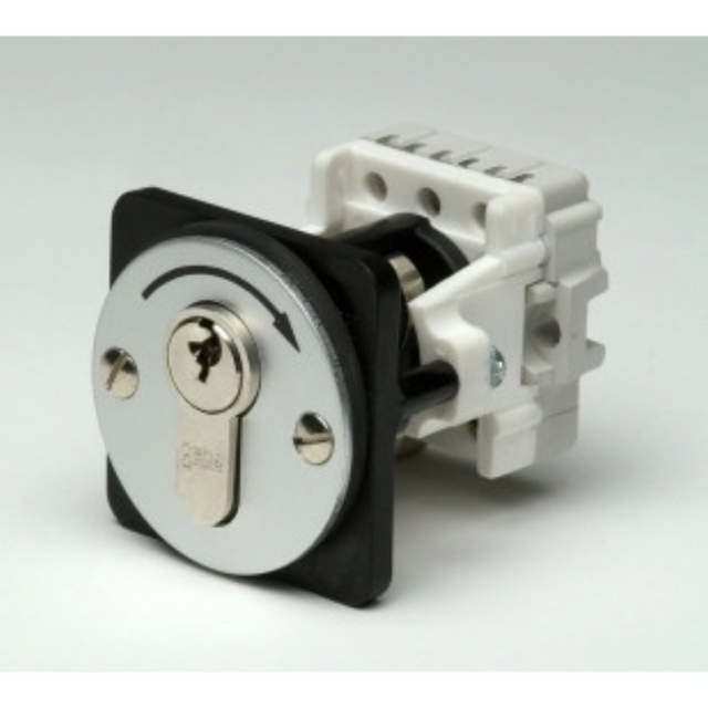 Geba key switch front mounted, 1 pulse