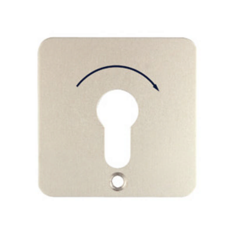 Geba front plate 68x68mm. t/ON/Off