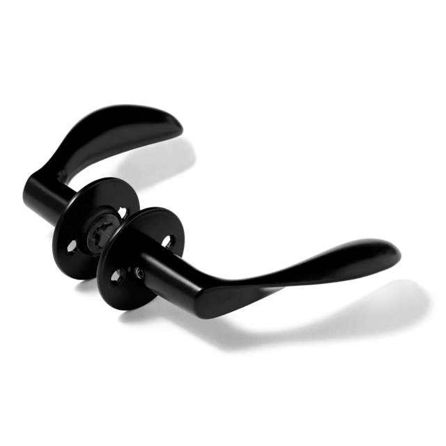 Arne Jacobsen door handle 97 mm with rosettes