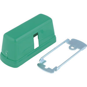 Lockit plexiglass cap 1173 w/base plate (6493)